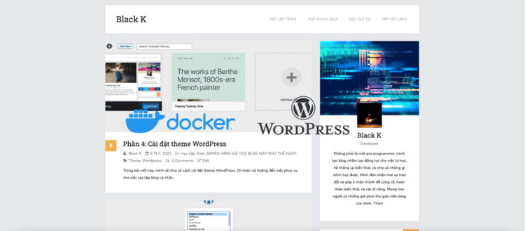 Cài đặt WordPress với Docker